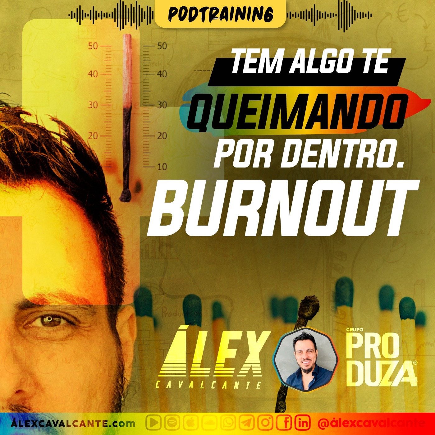 🔴 #30 Estresse? Esgotamento físico e mental, irritabilidade? Você pode estar com ela - A Síndrome de burnout. episode artwork