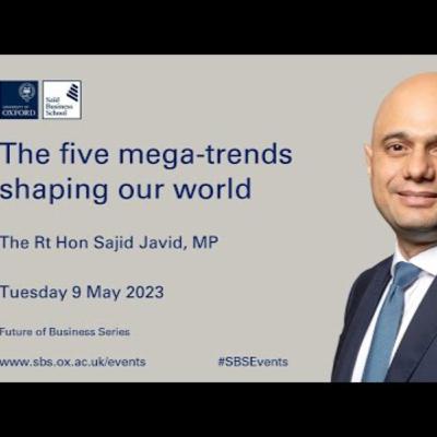 The five mega-trends shaping our world The five mega-trends shaping our world