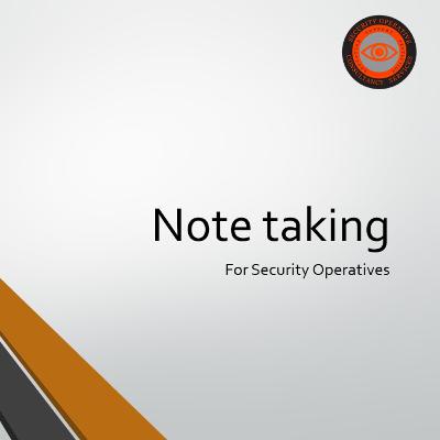 Episode 22: Note taking Episode 22: Note taking