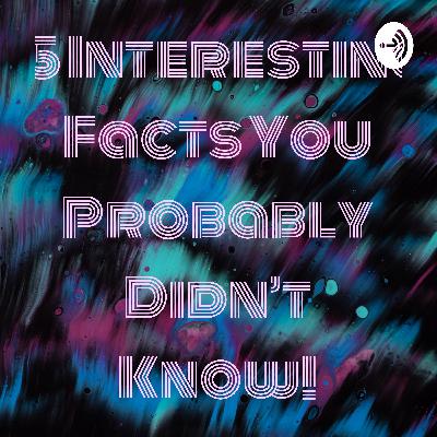 15 interesting facts you probably didn't know!