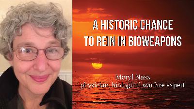Dr. Meryl Nass - A Historic Chance to Rein in Bioweapons Dr. Meryl Nass - A Historic Chance to Rein in Bioweapons