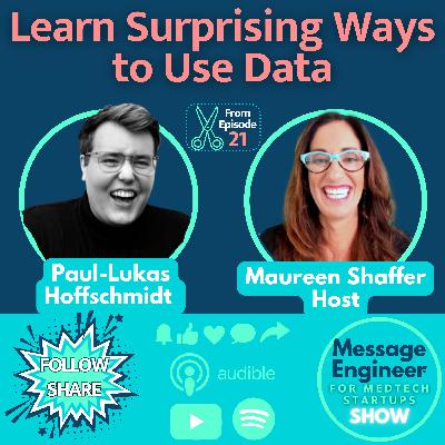 Learn Surprising Ways to Use Data with Paul-Lukas Hoffschmidt, Founder and CEO, Alpha Sophia | Host, Maureen Shaffer Learn Surprising Ways to Use Data with Paul-Lukas Hoffschmidt, Founder and CEO, Alpha Sophia | Host, Maureen Shaffer