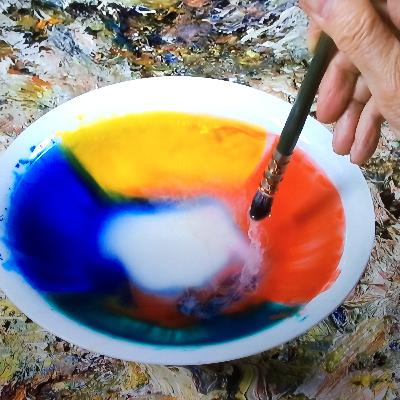 "Une couleur ne vient jamais seule »