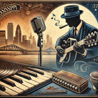 Best English Podcast - Blues: A Quick Journey Through Sound and History