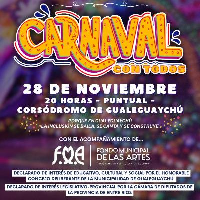 Carnaval inclusivo organizado por escuelas de Gualeguaychú Carnaval inclusivo organizado por escuelas de Gualeguaychú