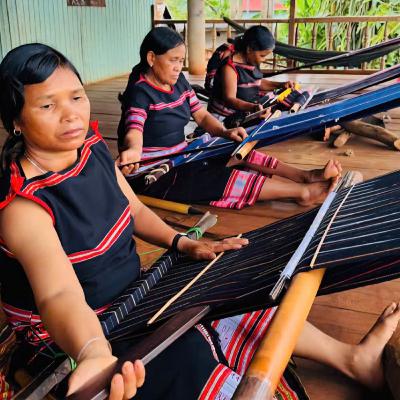 Tiêu điểm - Đưa nghề dệt thành sản phẩm du lịch hấp dẫn ở làng Kép, Gia Lai