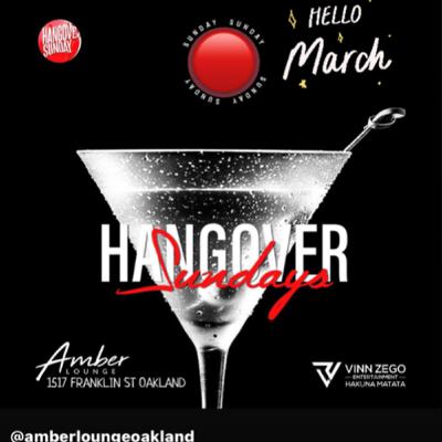 Hangover Sunday Live Zego & Dj Dennis (Every #rd Sundays @amberlounge Oakland)