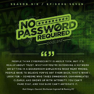 No Password Required Podcast Episode 62 — Kurt Sanger