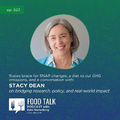 523. States Brace for SNAP Changes, a Diet to Cut GHG Emissions, and a Conversation with Stacy Dean on Bridging Research, Policy, and Real-World Impact 523. States Brace for SNAP Changes, a Diet to Cut GHG Emissions, and a Conversation with Stacy Dean on Bridging Research, Policy, and Real-World Impact