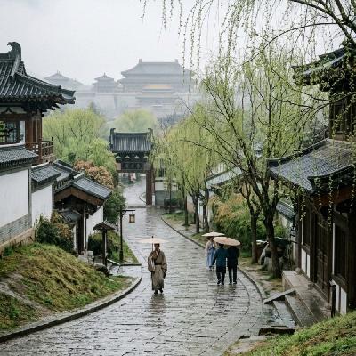 六年级下：早春呈水部张十八员外：跟着韩愈逛长安——细雨蒙蒙里，小草偷偷变绿啦！