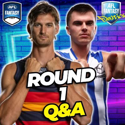Round 1 Q&A | AFL Fantasy 2026 Round 1 Q&A | AFL Fantasy 2026