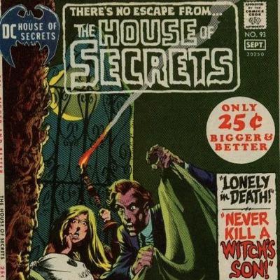 The Bronze Age of Horror Comics! House of Secrets 93, 1971 w/Mart Gray!