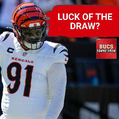 BUCS SQUAD SHOW: Bucs Got Lucky? | Trey Hendrickson Pursuit, Emeka Egbuka Take & What’s Next BUCS SQUAD SHOW: Bucs Got Lucky? | Trey Hendrickson Pursuit, Emeka Egbuka Take & What’s Next