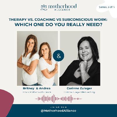 Therapy vs. Coaching vs Subconscious Work: Which One Do You Really Need? | Corinne Zuleger Life Coaching