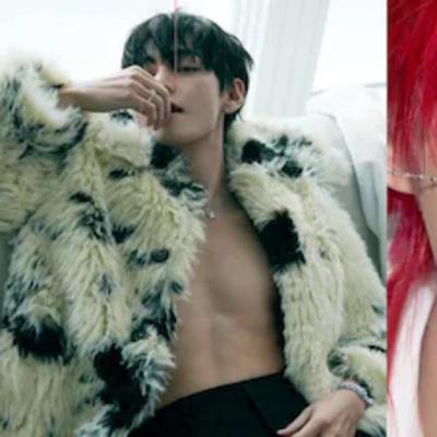 BTS’ V Debuts Fiery Red Hair, Shows Off Sculpted Physique In Jaw-Dropping GQ Korea Photoshoot