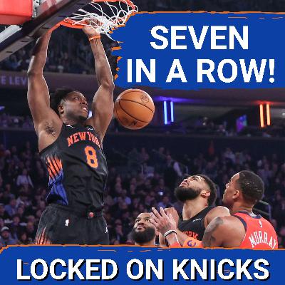 Jordan Clarkson And Mitchell Robinson SPARK The Knicks To A Seventh Straight Win