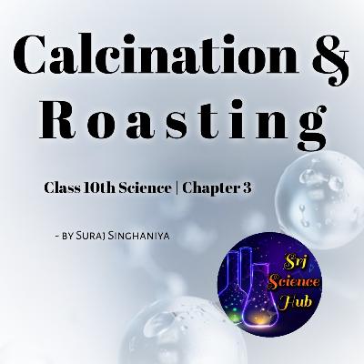 Class 10th | Chap 3:- CALCINATION & ROASTING | Srj Science Hub
