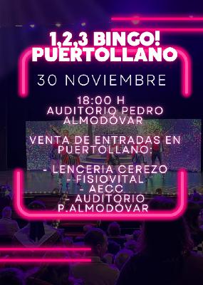 Rompehielos Producciones lleva "1,2,3... Bingo" a Puertollano a beneficio de la AECC/ Entrevista Abigail  García-Muñoz