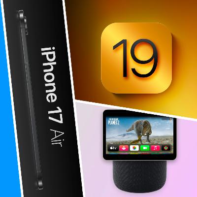 iPhone 17 Pro, iOS 19 a HomePod s displejem iPhone 17 Pro, iOS 19 a HomePod s displejem