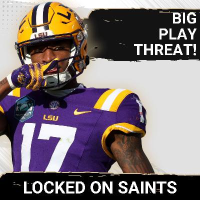 LSU WR Chris Hilton Jr. Hopes To Become Next Big Play Threat For New Orleans Saints' Offense