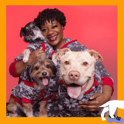 Lola, Mowgli and Dodson’s Mom (aka Actor Adrienne C. Moore) Lola, Mowgli and Dodson’s Mom (aka Actor Adrienne C. Moore)