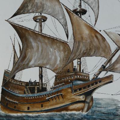 S XIX Edgar Allan Poe Manuscrito hallado en una botella.