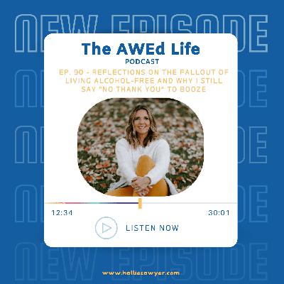 Ep. 90 - Reflections On the Fallout of Living Alcohol-Free and Why I Still Say “No Thank You” to Booze