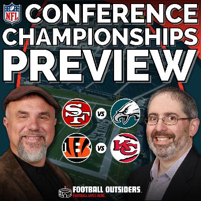 NFL Conference Championships Preview | Closest Final Four Since 1998 | Schatz & Tanier NFL Conference Championships Preview | Closest Final Four Since 1998 | Schatz & Tanier