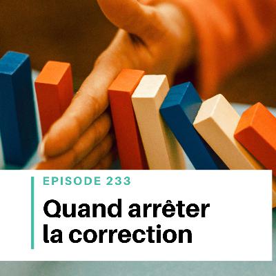 Ep #233 - Quand arrêter de corriger son roman ?