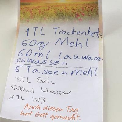 Brotrezept