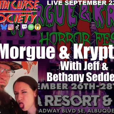 Morgue & Krypt Preview with Jeff and Bethany Sedden | Death Curse Society