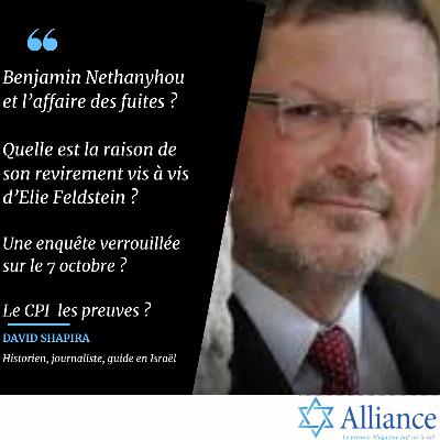 David Shapira au micro de Claudine Douillet