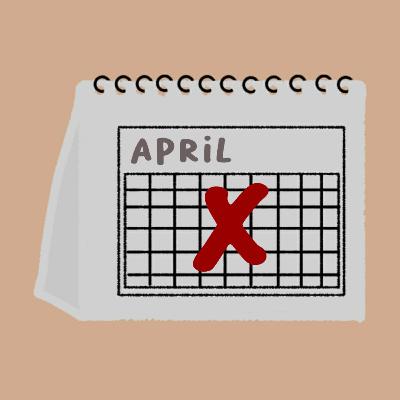 April