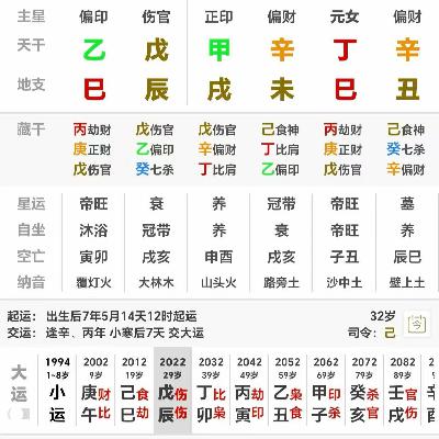 身旺食伤旺的丁火女命详批命书解析|甲戌 辛未 丁巳 辛丑