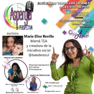 Entrevista a María Elisa Revilla (@Banderazul), mamá TEA