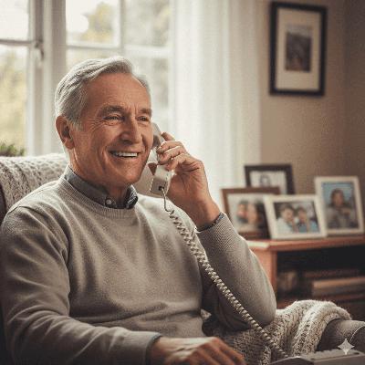 Bringing Comfort to Caregiving With Friendly Calls