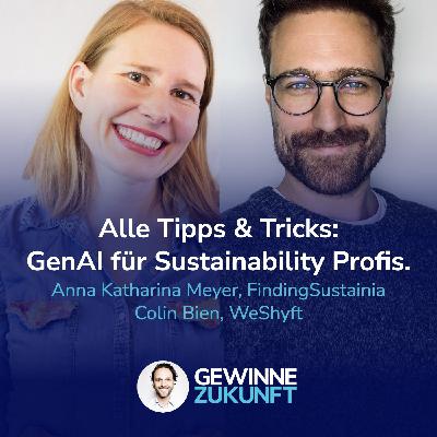 GenAI für Sustainability Manager: Die besten Tools, Tipps & Tricks, für den Schnelleinstieg!