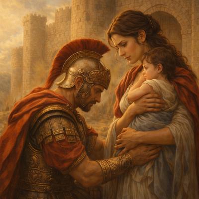 האיליאדה: ספר 6 - פרידת הקטור