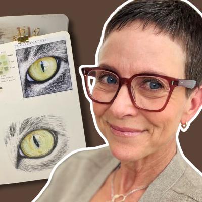 My Color Pencil Sketchbook Tour  | Lori Christensen