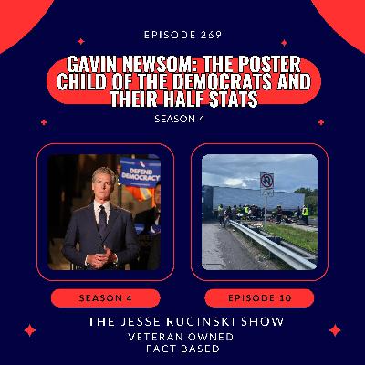 Gavin Newsom: The Poster Child of The Democrats Half Stats (Episode 269)