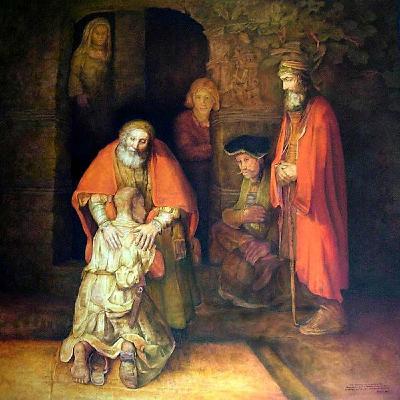 Vangelo di Gesù Cristo Figlio di Dio - il figlio prodigo, il ricco Epulone, risurrezione di Lazzaro (5,B) Vangelo di Gesù Cristo Figlio di Dio - il figlio prodigo, il ricco Epulone, risurrezione di Lazzaro (5,B)