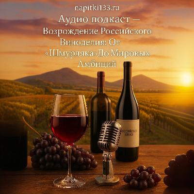 Аудио подкаст-Возрождение Российского Виноделия: От "Шмурдяка" До Мировых Амбиций Аудио подкаст-Возрождение Российского Виноделия: От "Шмурдяка" До Мировых Амбиций