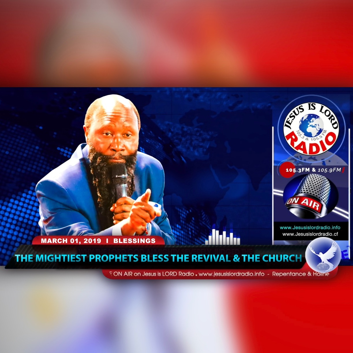 EPISODE 337 - 01MAR2019 - THE MIGHTIEST PROPHETS BLESS THE REVIVAL & THE CHURCH - PROPHET DR. OWUOR episode artwork