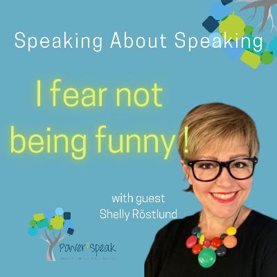 I fear the bobbing heads beyond the lights and that I'm not funny. Help me speak with confidence! #43