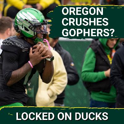 DOMINATE: Oregon Ducks Ready to SMASH Minnesota | Dante Moore Should RETURN to Oregon in 2026