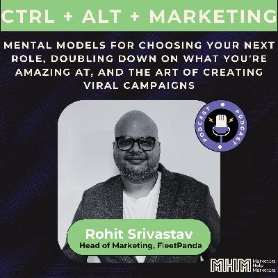 Ep. 3 How to engineer your own career luck in SaaS marketing|Rohit Srivastav Ep. 3 How to engineer your own career luck in SaaS marketing|Rohit Srivastav