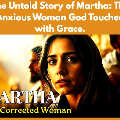 The Untold Story of Martha: The Anxious Woman God Touched with Grace. Bible Stories.