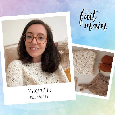 #158 Macimille : du marketing au design de patrons de tricot