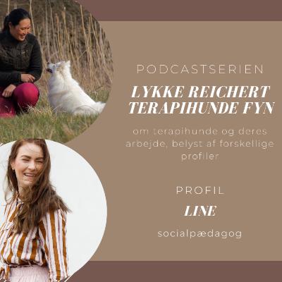Lykke Reichert Terapihunde Fyn m/ Line - socialpædagog Lykke Reichert Terapihunde Fyn m/ Line - socialpædagog