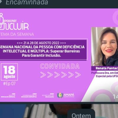 21 a 28 de agosto- SEMANA NACIONAL DA PESSOA COM DEFICIÊNCIA INTELECTUAL E MÚLTIPLA